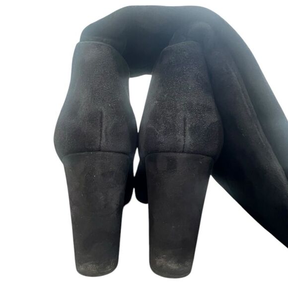Sam Edelman Caprice Suede Boots | Round Toe | Women’s Size 10M | Black Knee-High - Picture 13 of 15
